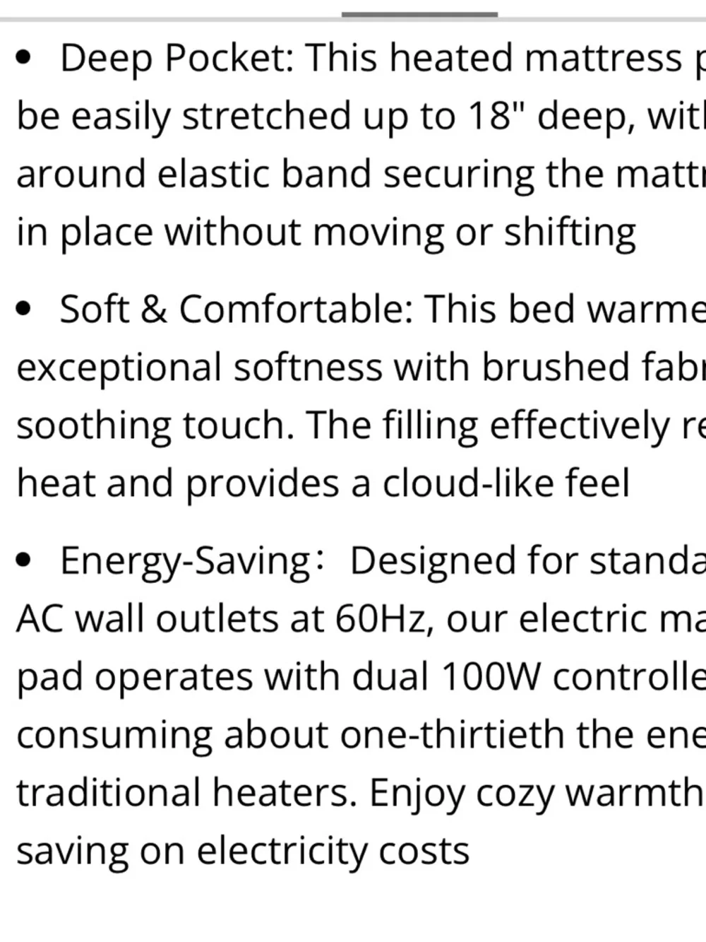 Heated Mattress Pad Dual Remotes White KING